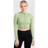 Damen Trainingsjacke Kompressionsjacke Zeya Grün