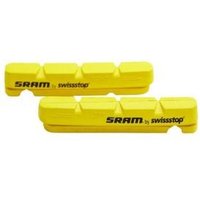 Sram Bremsbeläge Road 2 Stück für Carbonfelgen gelb