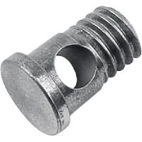 SKS MS-Bundbolzen 11,5 x 8 mm, M6-Gewinde, Edelstahl, zur Befestigung von Schutzblechstreben, passend für Streben mit 3,4 mm Durchmesser